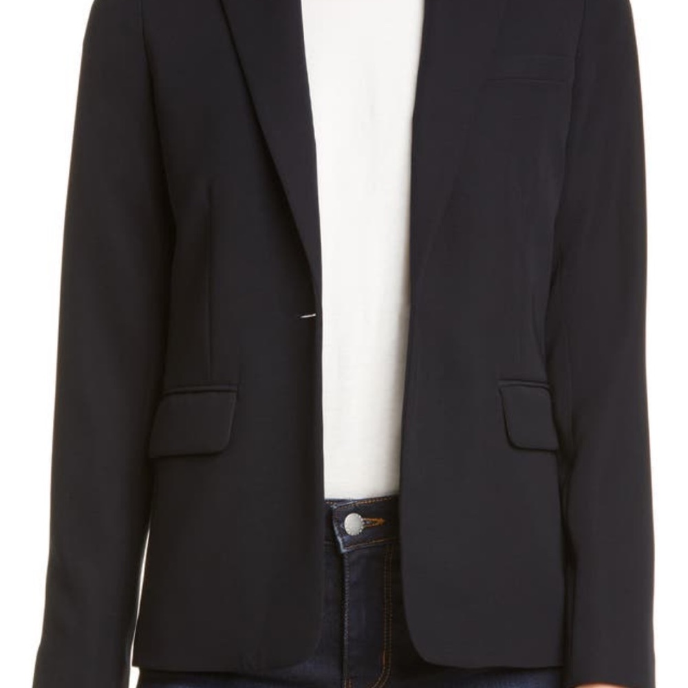Vince Single Button Blazer - Picture 4 of 9